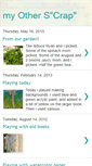 Mobile Screenshot of myotherscrap.blogspot.com