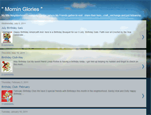 Tablet Screenshot of morningloriesgs.blogspot.com