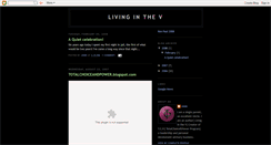 Desktop Screenshot of livinginthev.blogspot.com