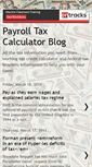Mobile Screenshot of payrolltax.blogspot.com