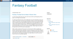 Desktop Screenshot of fantasyfootballplayerstopickup.blogspot.com