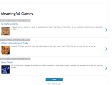 Tablet Screenshot of meaningfulgamesdotcom.blogspot.com