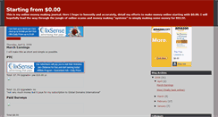 Desktop Screenshot of incomefromhometest.blogspot.com