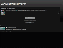 Tablet Screenshot of caxambuopenpro.blogspot.com