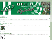 Tablet Screenshot of eifnyheterfotboll.blogspot.com