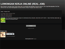 Tablet Screenshot of kerja-online-new.blogspot.com