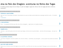 Tablet Screenshot of ananopaisdosdragoes.blogspot.com