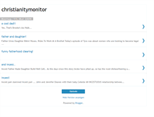 Tablet Screenshot of christianitymonitor.blogspot.com