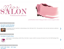 Tablet Screenshot of misssalon.blogspot.com