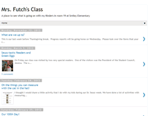 Tablet Screenshot of mrsfutchsclass.blogspot.com