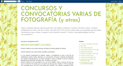 Desktop Screenshot of convocatoriasentretodos.blogspot.com