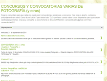 Tablet Screenshot of convocatoriasentretodos.blogspot.com