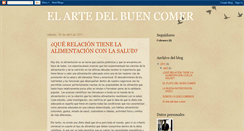 Desktop Screenshot of buencomergonzalez.blogspot.com