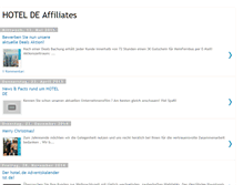 Tablet Screenshot of hotelde-affiliates.blogspot.com