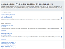 Tablet Screenshot of examsbuddy.blogspot.com