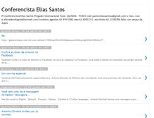 Tablet Screenshot of conferencistaeliassantos.blogspot.com