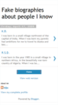 Mobile Screenshot of falsebios.blogspot.com
