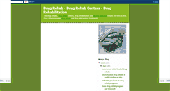 Desktop Screenshot of drugrehab-drugrehabcenters.blogspot.com