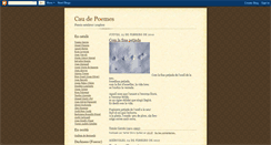 Desktop Screenshot of caudepoemes.blogspot.com