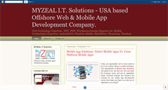 Desktop Screenshot of myzealit-solutions.blogspot.com