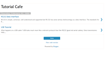 Tablet Screenshot of mytutorialcafe.blogspot.com