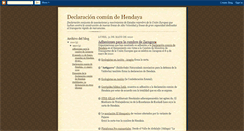 Desktop Screenshot of declaracion-hendaia.blogspot.com