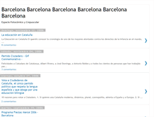 Tablet Screenshot of barcelona-barcelona.blogspot.com