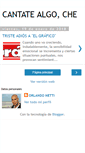 Mobile Screenshot of cantatealgoche.blogspot.com