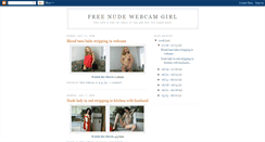 Desktop Screenshot of free-nude-webcam-girl.blogspot.com