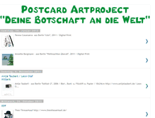 Tablet Screenshot of deine-botschaft.blogspot.com