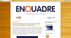 Desktop Screenshot of enquadre.blogspot.com