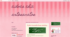 Desktop Screenshot of cidocachicartesanatos.blogspot.com