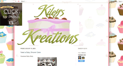 Desktop Screenshot of kileyskreations.blogspot.com