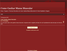Tablet Screenshot of como-ganhar-massa-muscular.blogspot.com