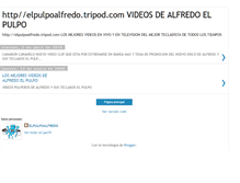 Tablet Screenshot of elpulpoalfredo.blogspot.com