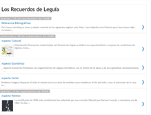 Tablet Screenshot of losrecuerdosdeleguia.blogspot.com