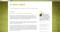 Desktop Screenshot of intenuilabor.blogspot.com