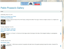 Tablet Screenshot of pablo-picasso-gallery.blogspot.com