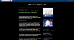 Desktop Screenshot of greenrevolutiononline.blogspot.com