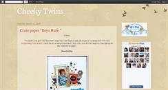Desktop Screenshot of cheekytwins.blogspot.com