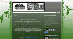 Desktop Screenshot of memphisheritage.blogspot.com