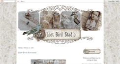 Desktop Screenshot of marie-lostbirdstudio.blogspot.com