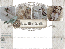 Tablet Screenshot of marie-lostbirdstudio.blogspot.com