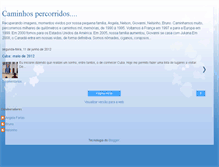 Tablet Screenshot of angela-caminhospercorridos.blogspot.com