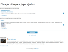 Tablet Screenshot of lamejoropciondelajedrez.blogspot.com