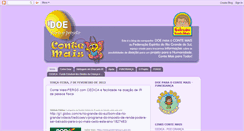 Desktop Screenshot of doeparacontemais.blogspot.com