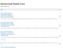 Tablet Screenshot of mohammadihealthcare.blogspot.com