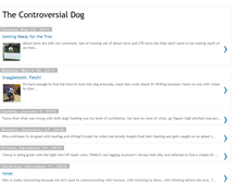 Tablet Screenshot of controversialdog.blogspot.com