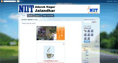 Desktop Screenshot of niitjalandhar.blogspot.com