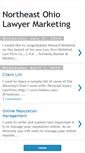 Mobile Screenshot of neolawyermarketing.blogspot.com